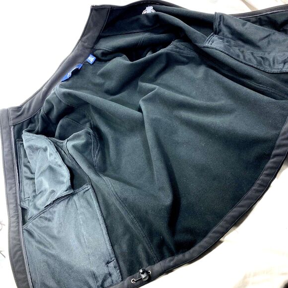 Ohio State Crable Jacket Vtg Fleece Lined Black L Mens Full Zip OSU Golf Heavywt - Picture 13 of 13